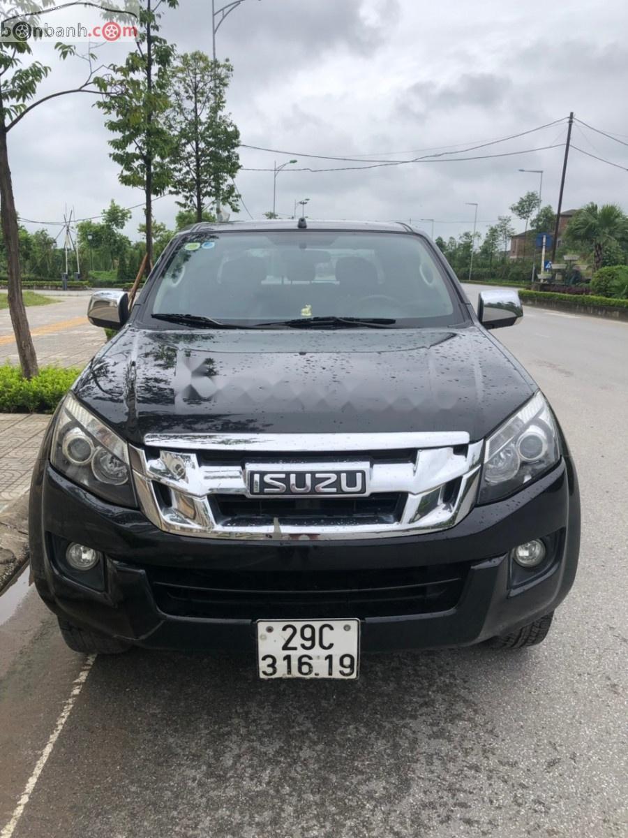 Isuzu Dmax LS 3.0 4x2MT 2014 - Bán ô tô Isuzu Dmax LS 3.0 4x2MT đời 2014, màu đen, xe nhập chính chủ