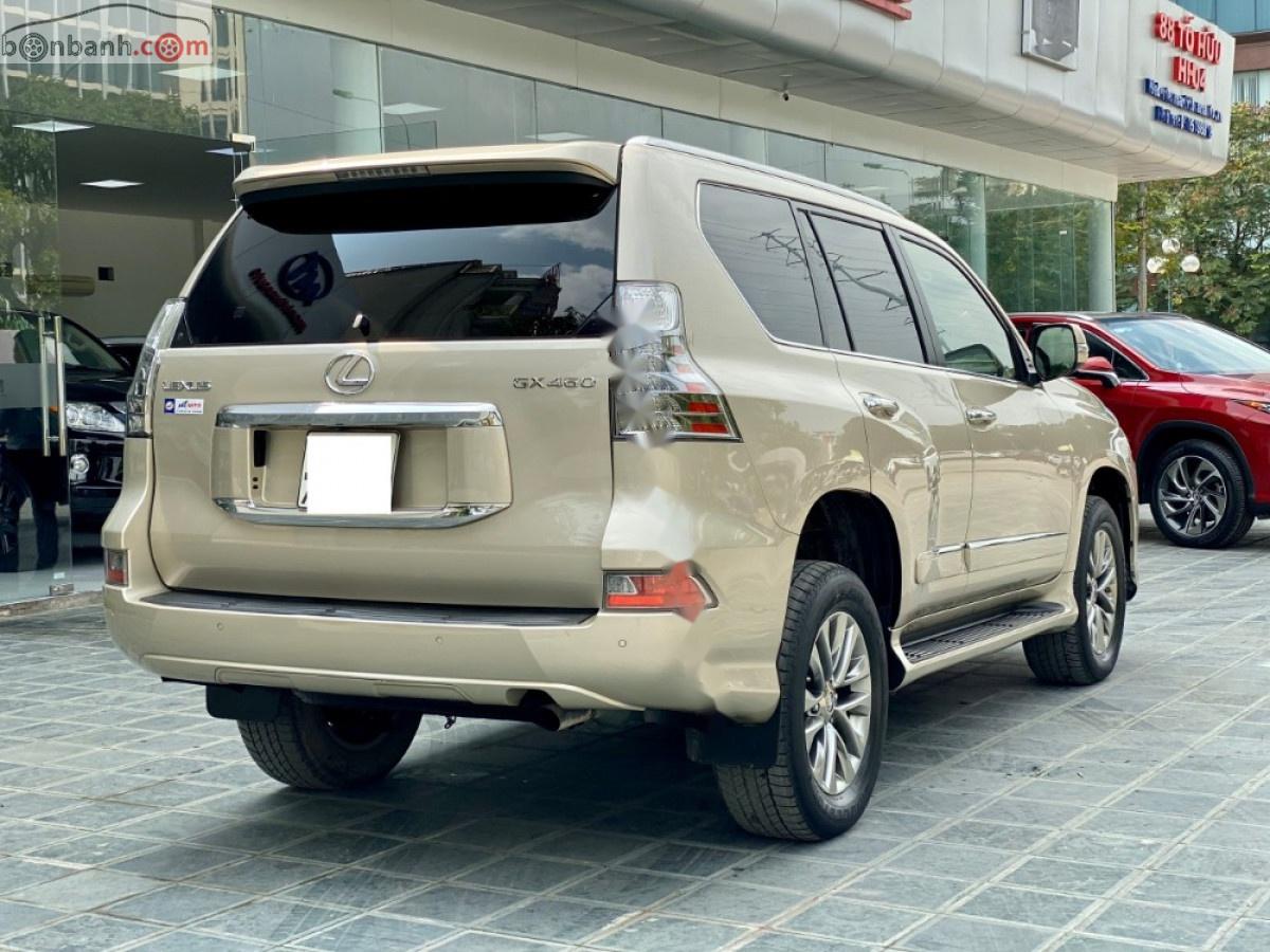 Lexus GX 460 2015 - Cần bán Lexus GX 460 đời 2015, màu vàng, nhập khẩu nguyên chiếc