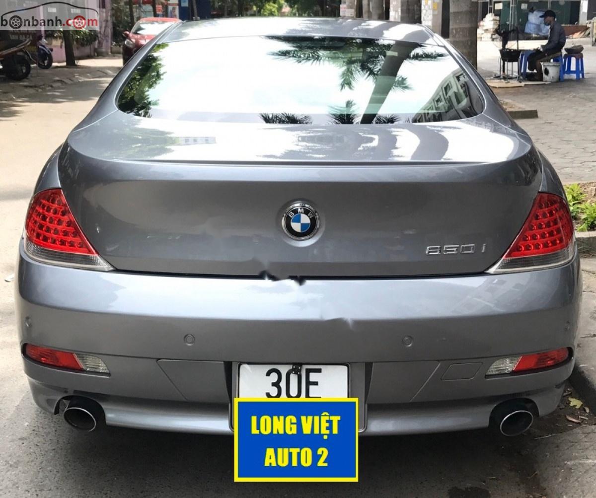 BMW 6 Series 650i 2007 - Cần bán gấp BMW 6 Series 650i năm 2007, xe nhập chính chủ, giá tốt