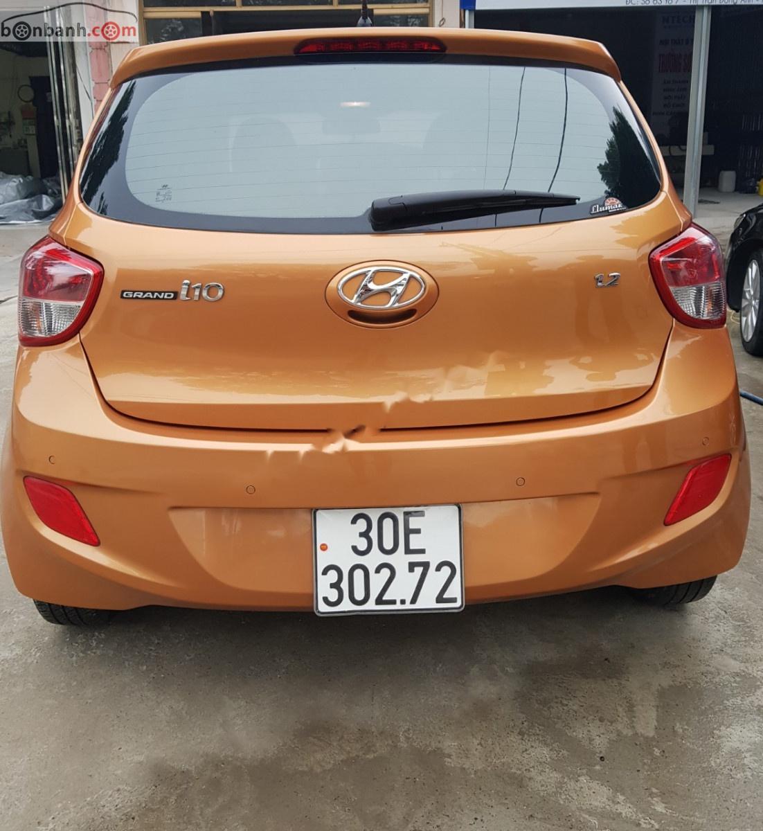 Hyundai Grand i10    1.2 AT 2015 - Bán Hyundai Grand i10 1.2 AT sản xuất 2015, nhập khẩu nguyên chiếc đẹp như mới