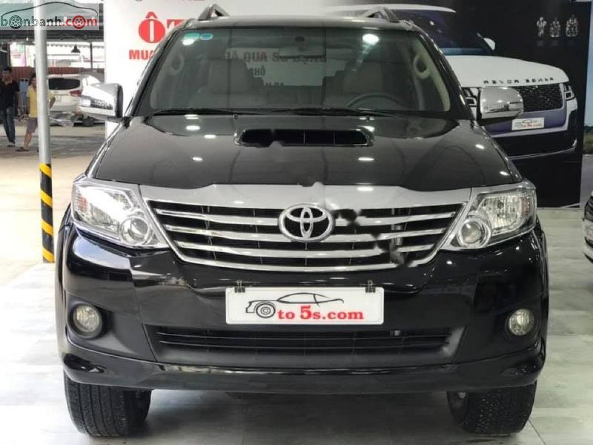 Toyota Fortuner   2014 - Bán Toyota Fortuner 2.5G năm 2014, màu đen, 735tr