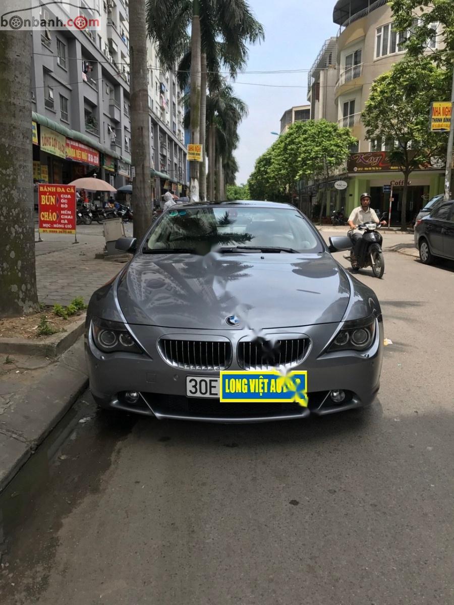 BMW 6 Series 650i 2007 - Cần bán gấp BMW 6 Series 650i năm 2007, xe nhập chính chủ, giá tốt