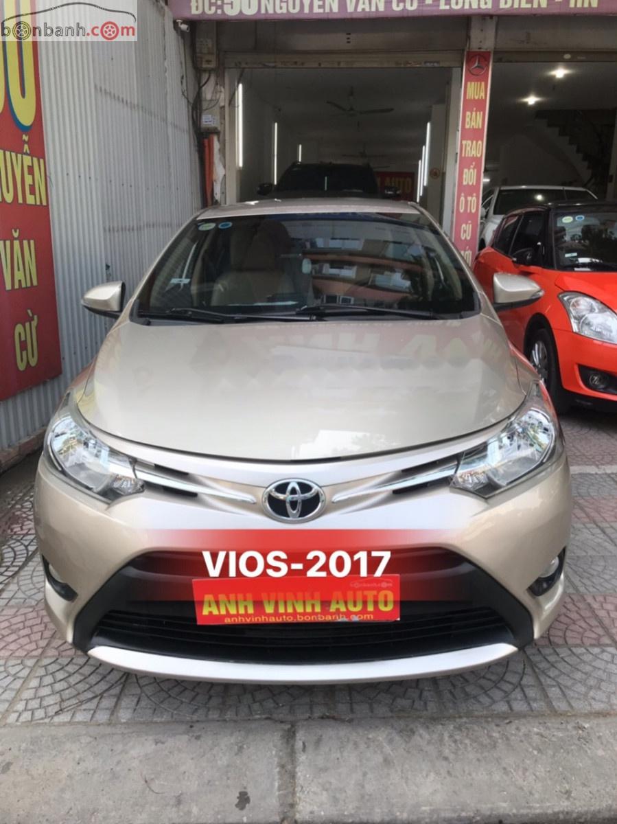 Toyota Vios   2016 - Bán xe cũ Toyota Vios 1.5E đời 2016, 445 triệu