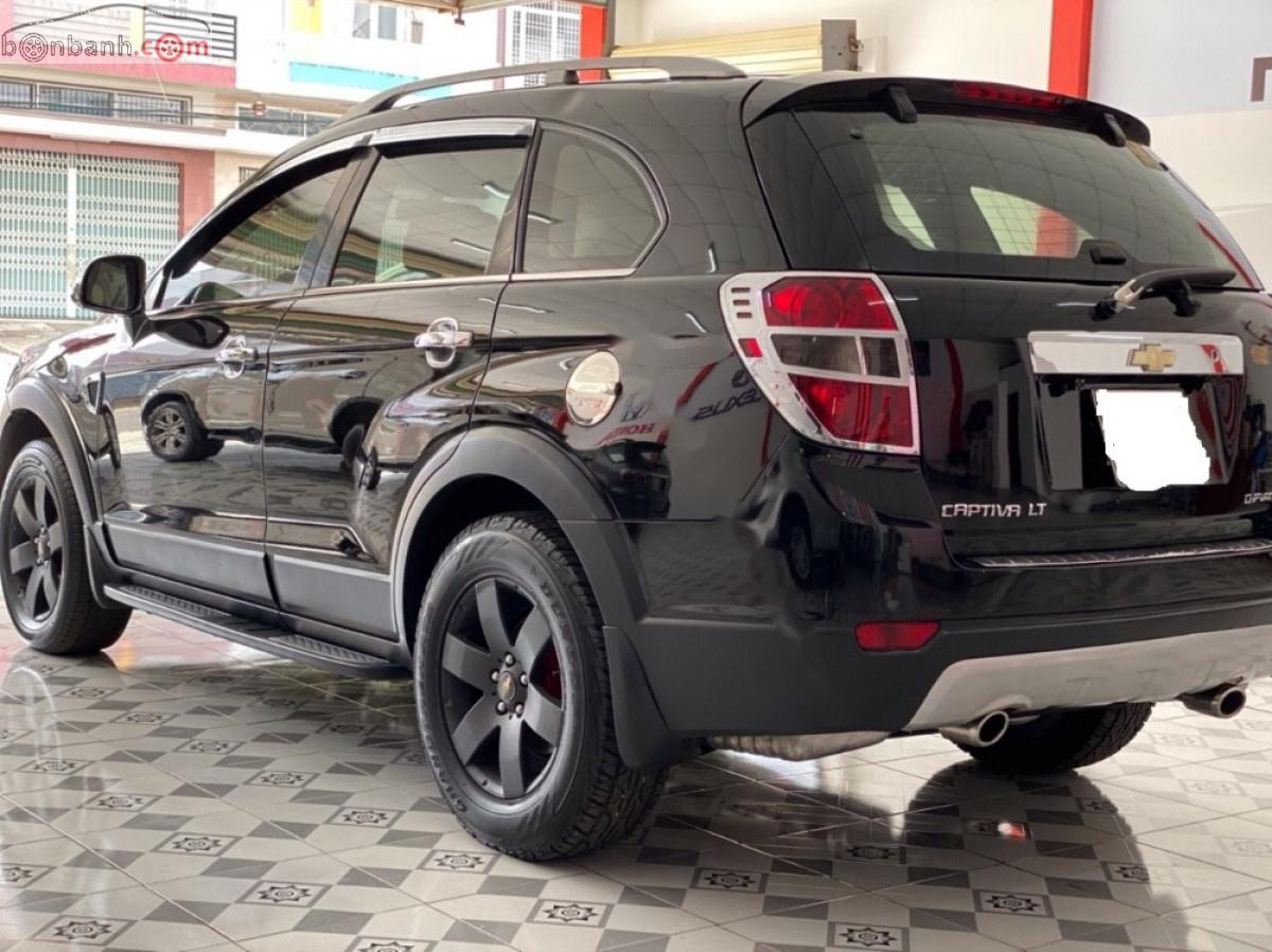 Chevrolet Captiva LT 2.4 MT 2007 - Bán Chevrolet Captiva LT 2.4 MT 2007, màu đen xe gia đình, giá chỉ 250 triệu