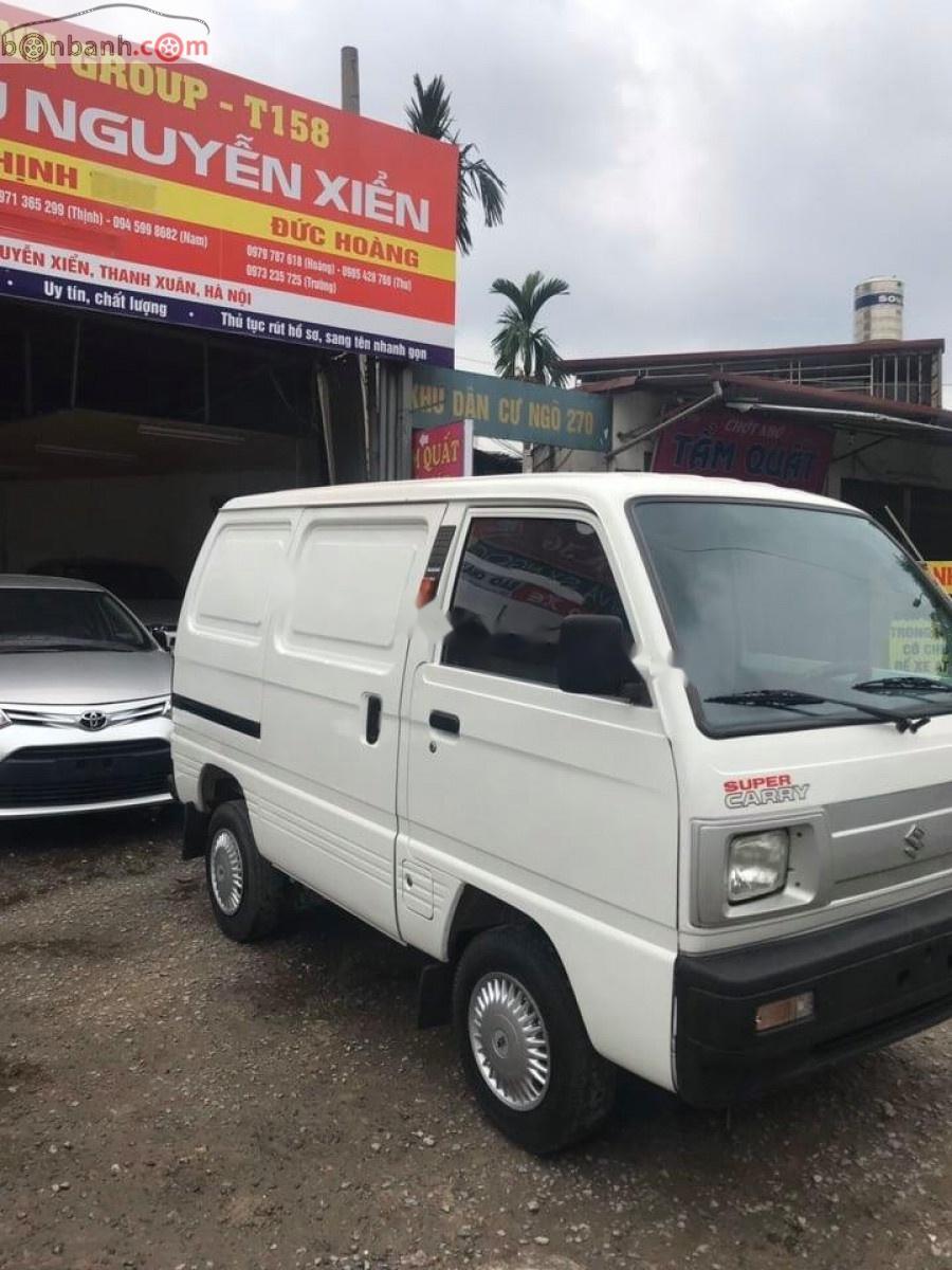 Suzuki Super Carry Van Blind Van 2015 - Bán ô tô Suzuki Super Carry Van Blind Van đời 2015, màu trắng