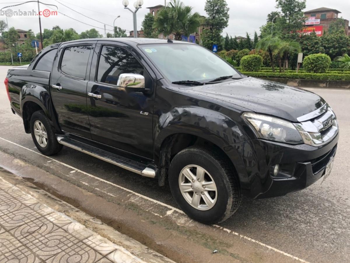 Isuzu Dmax LS 3.0 4x2MT 2014 - Bán ô tô Isuzu Dmax LS 3.0 4x2MT đời 2014, màu đen, xe nhập chính chủ