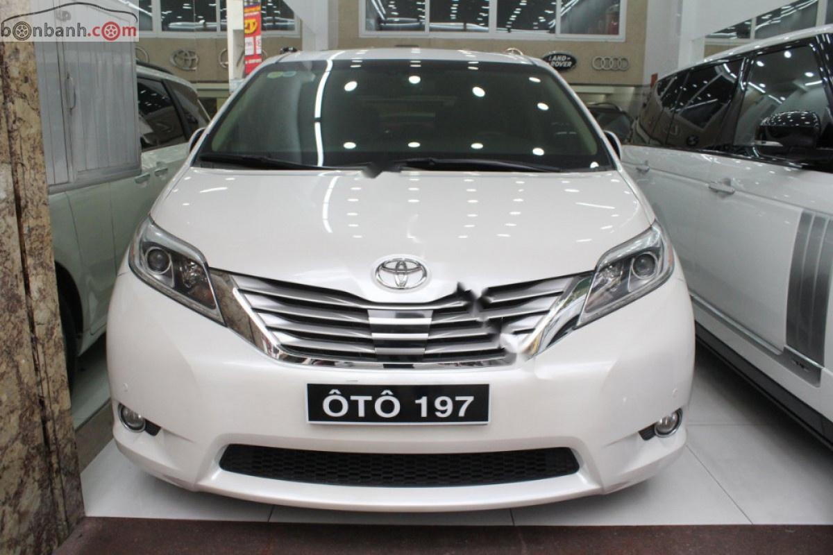 Toyota Sienna Limited 3.5 AWD 2015 - Bán Toyota Sienna Limited năm 2015, màu trắng, xe nhập