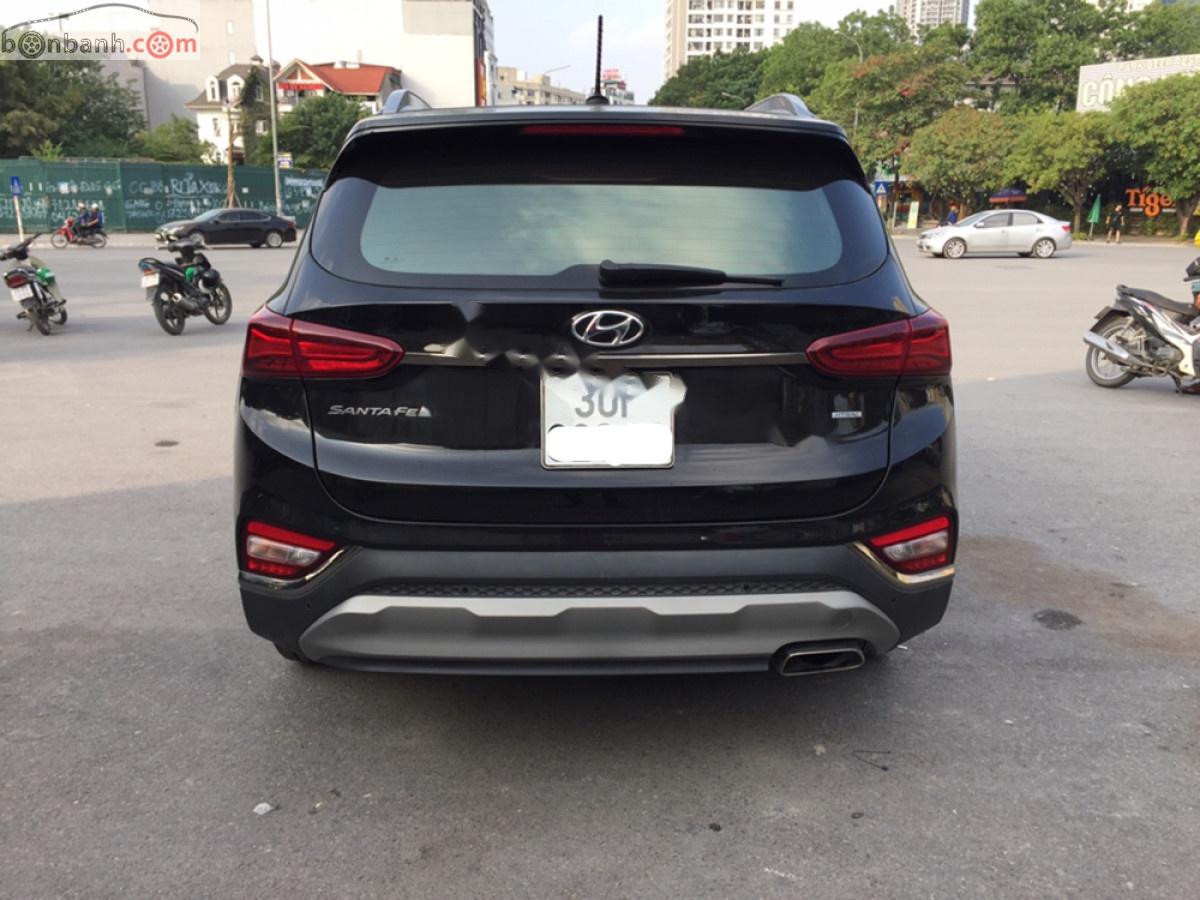 Hyundai Santa Fe 2.4L HTRAC 2019 - Xe Hyundai Santa Fe 2.4L HTRAC đời 2019, màu đen