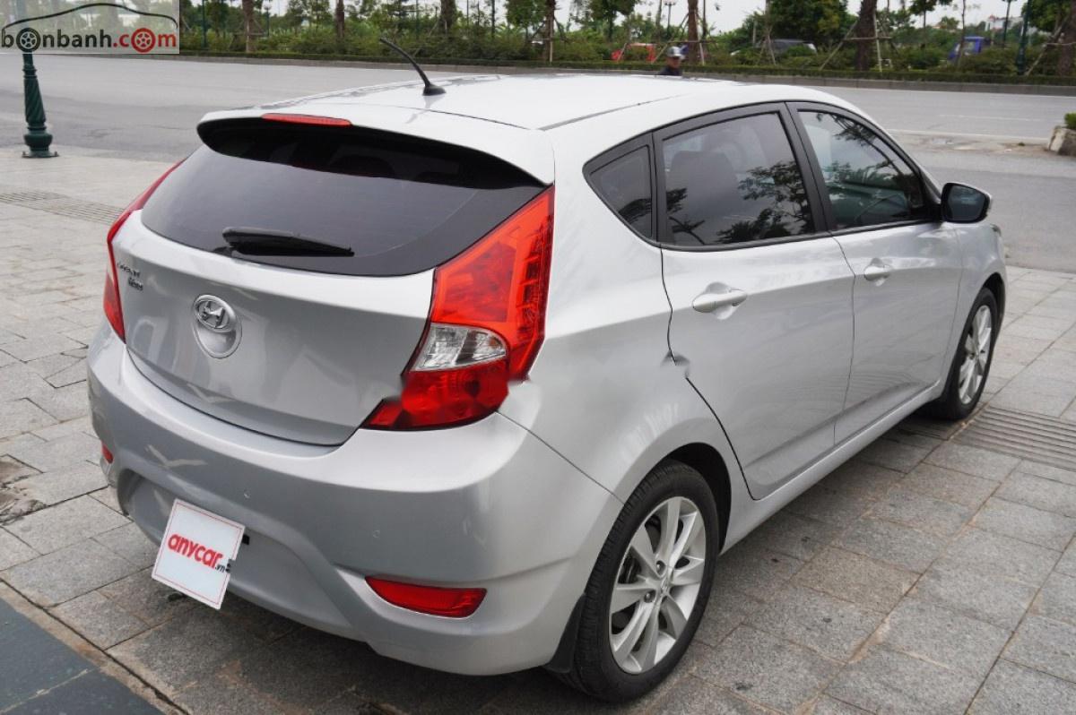 Hyundai Accent   2015 - Bán Hyundai Accent 1.4 AT đời 2015, màu bạc, nhập khẩu 