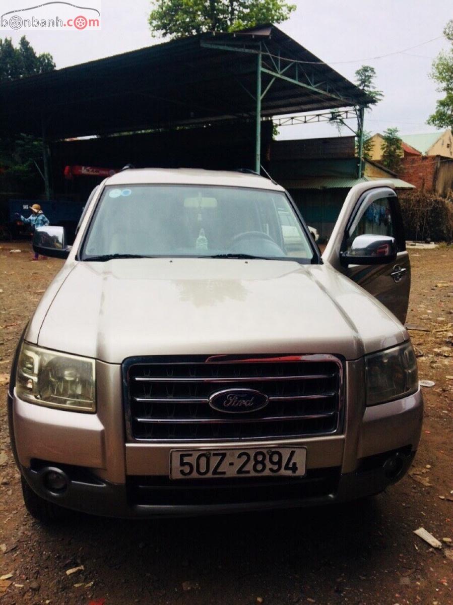 Ford Everest 2.5L 4x2 MT 2007 - Bán Ford Everest 2.5L 4x2 MT 2007 số sàn