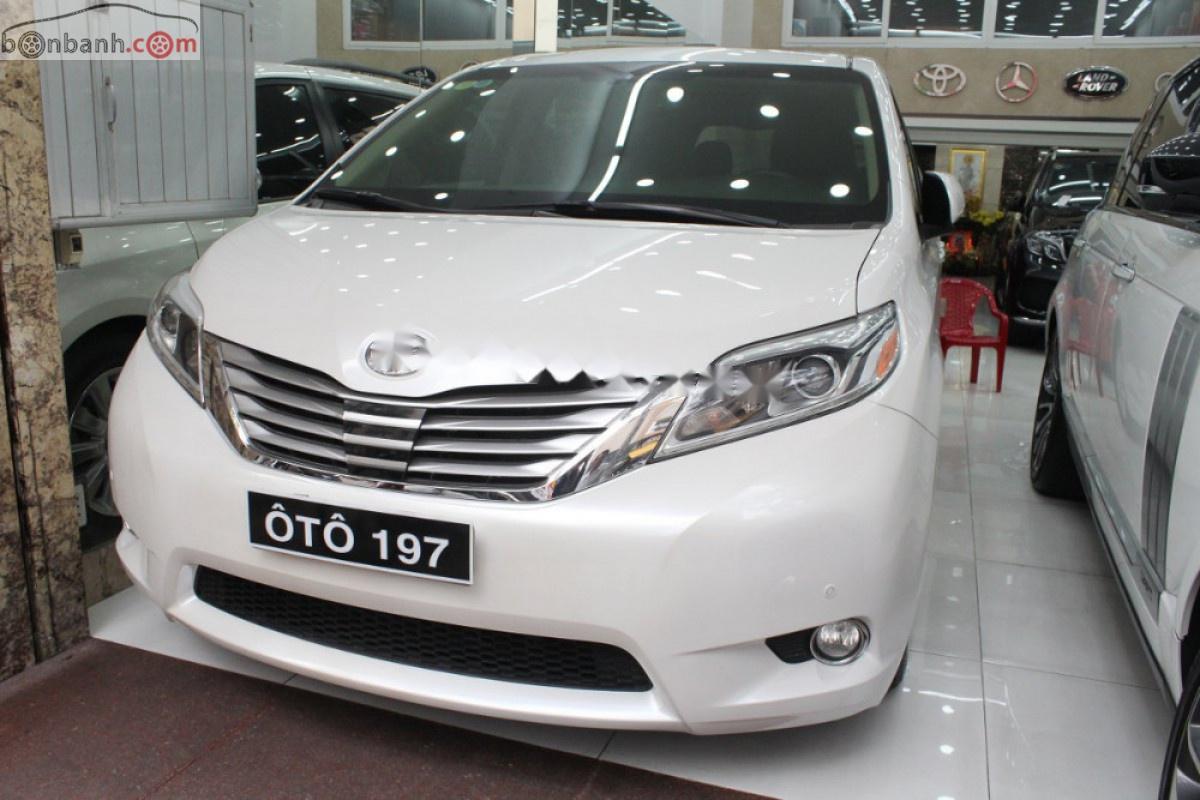 Toyota Sienna Limited 3.5 AWD 2015 - Bán Toyota Sienna Limited năm 2015, màu trắng, xe nhập