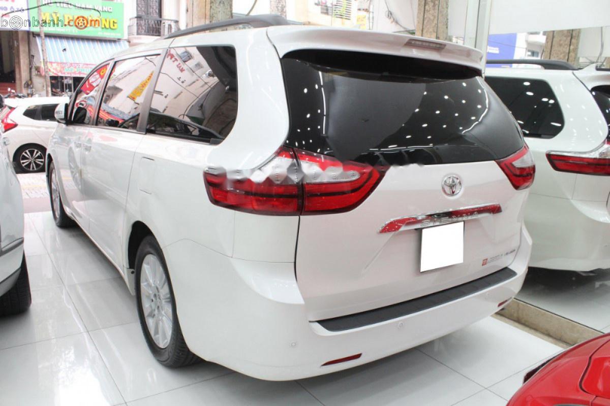 Toyota Sienna Limited 3.5 AWD 2015 - Bán Toyota Sienna Limited năm 2015, màu trắng, xe nhập