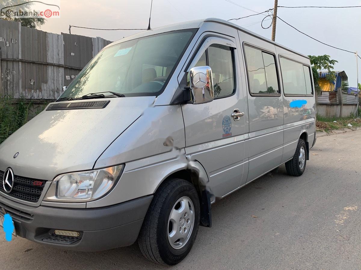 Mercedes-Benz Sprinter 2010 - Cần bán Mercedes Sprinter 2010, màu bạc, giá tốt