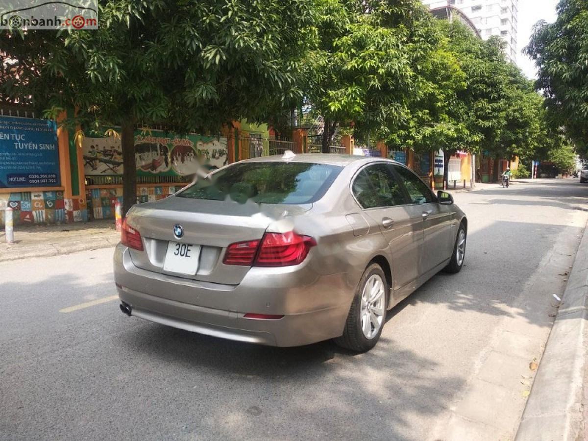 BMW 5 Series 2012 - Cần bán BMW 520i đời 2012, màu xám, nhập khẩu nguyên chiếc 