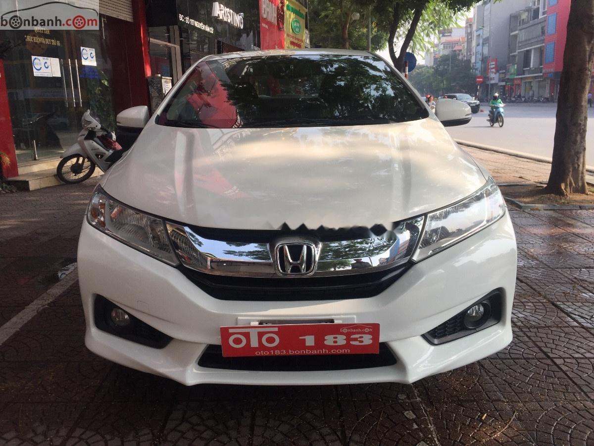 Honda City 2015 - Cần bán lại xe Honda City 1.5AT năm sản xuất 2015, màu trắng số tự động giá cạnh tranh