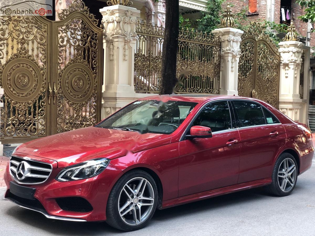 Mercedes-Benz E class 2015 - Bán xe Mercedes E 250 AMG 2015, màu đỏ chính chủ