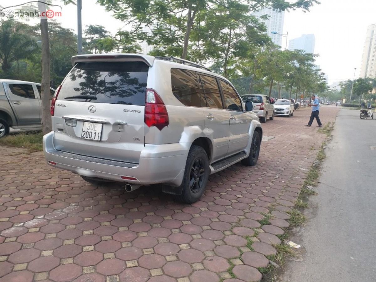 Lexus GX 2005 - Bán Lexus GX 470 sản xuất năm 2005, màu bạc, nhập khẩu nguyên chiếc, giá 875tr