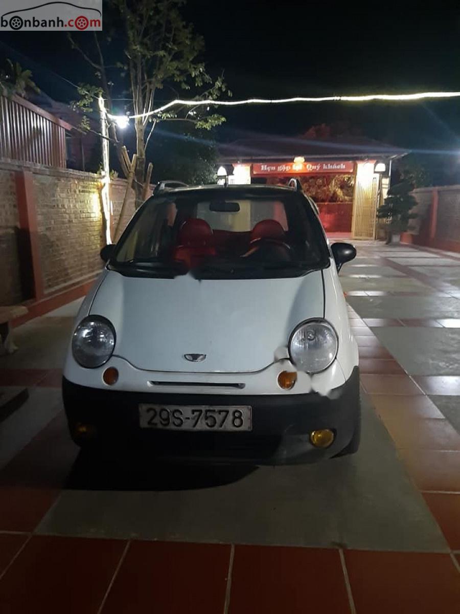 Daewoo Matiz 2003 - Bán Daewoo Matiz sản xuất 2003, màu trắng, 50 triệu