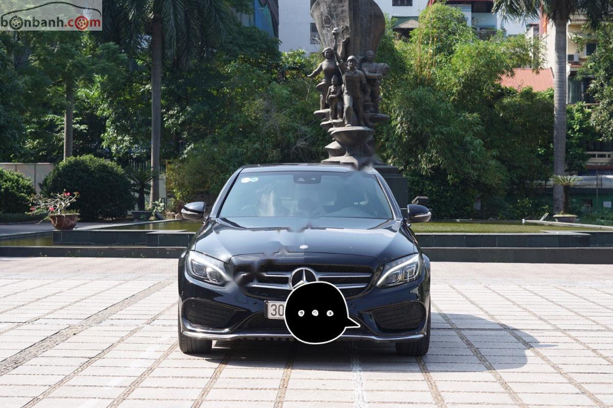 Mercedes-Benz C class 2015 - Cần bán Mercedes C250 AMG 2015, màu đen đẹp như mới