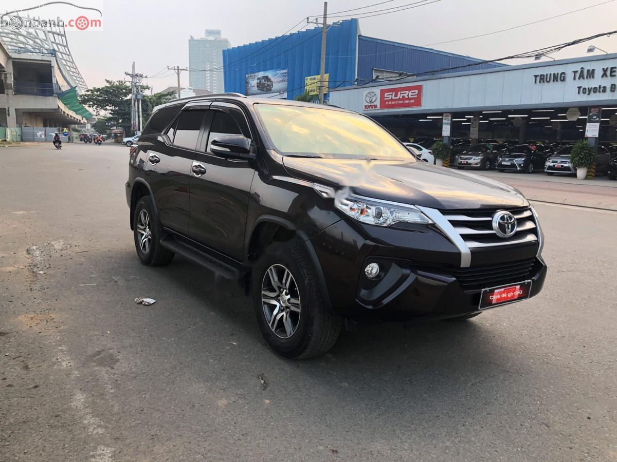 Toyota Fortuner 2017 - Bán Toyota Fortuner G năm 2017, màu nâu, xe nhập số sàn