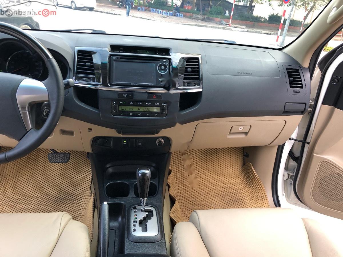 Toyota Fortuner   2015 - Bán Toyota Fortuner TRD Sportivo 4x2 AT năm sản xuất 2015, màu trắng 