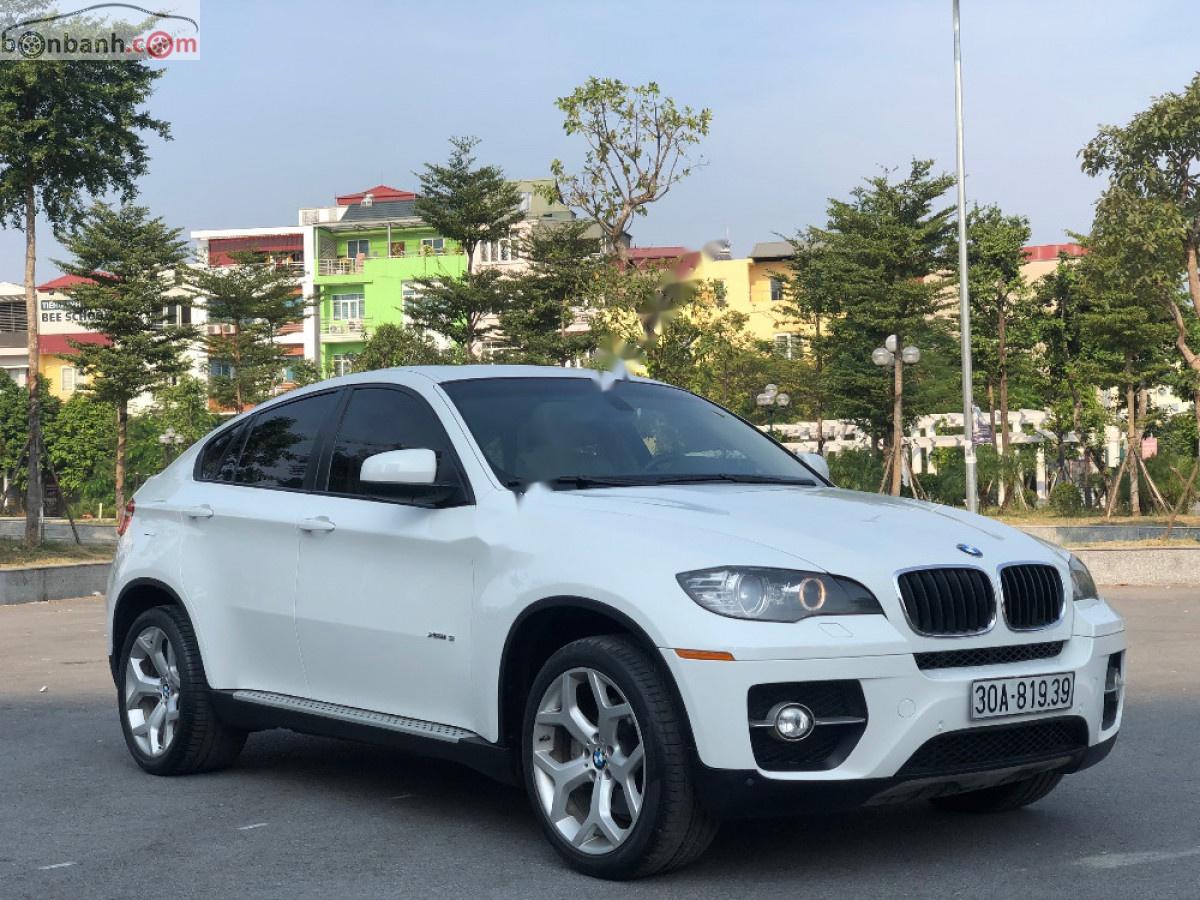 BMW X6 2009 - Cần bán BMW X6 xDrive35i 2009, màu trắng, nhập khẩu