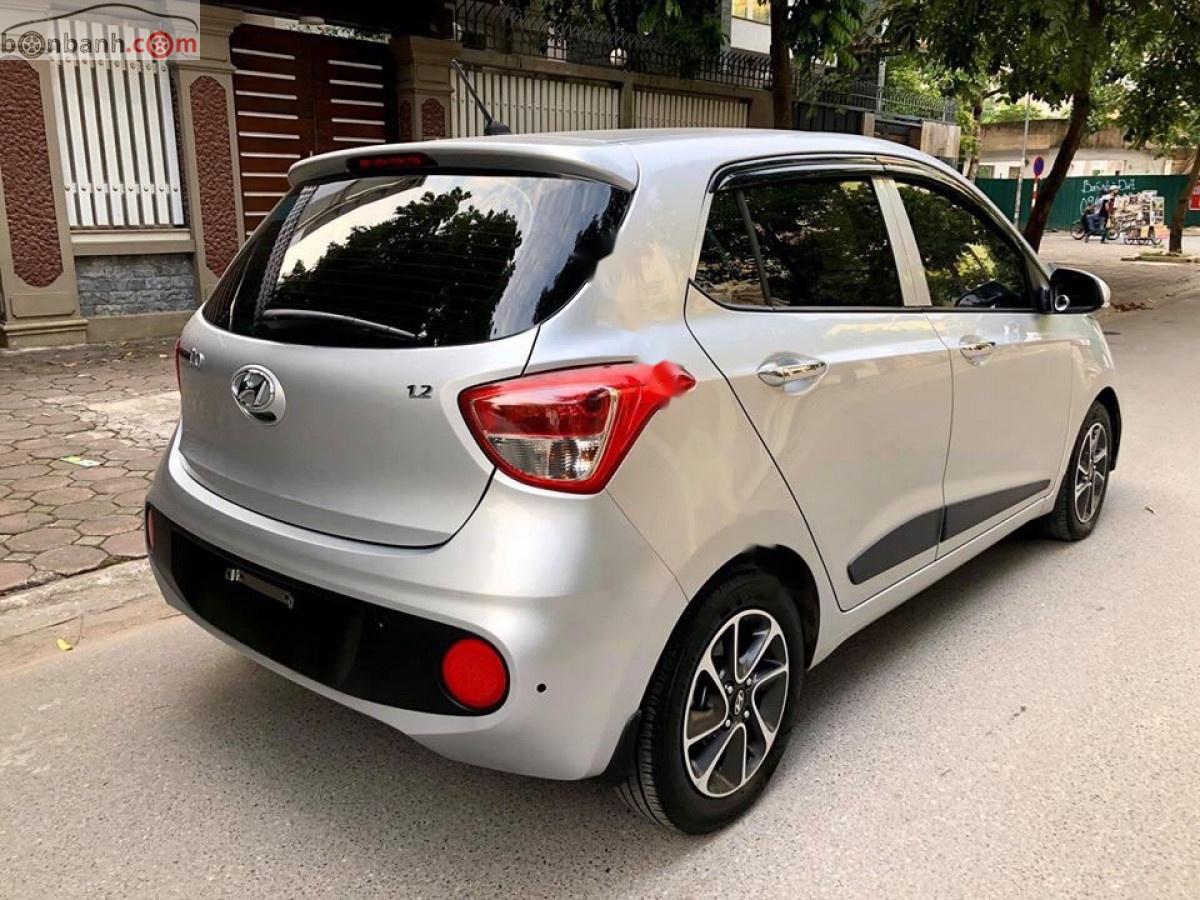 Hyundai Grand i10   1.2 AT 2019 - Bán Hyundai Grand i10 1.2 sx 2019, màu xám, nhập khẩu