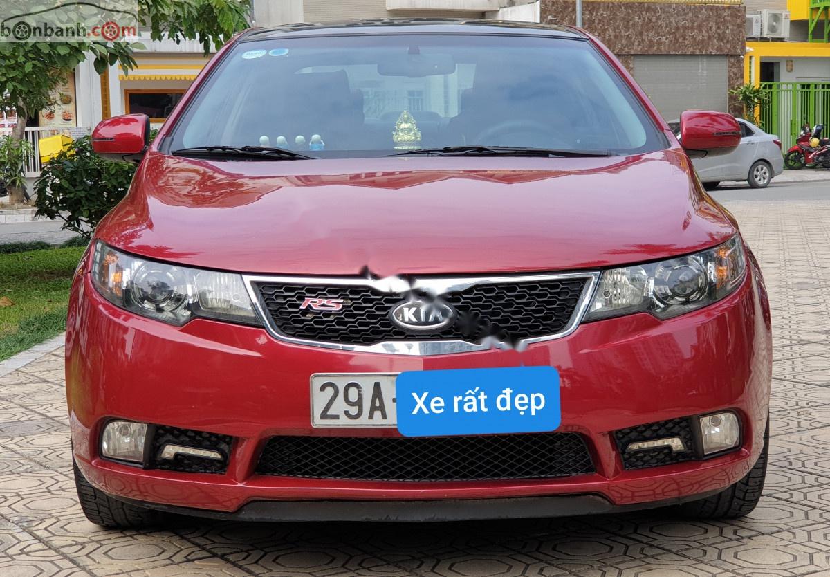 Kia Cerato 1.6 AT 2009 - Cần bán lại xe Kia Cerato đời 2009, màu đỏ, xe nhập