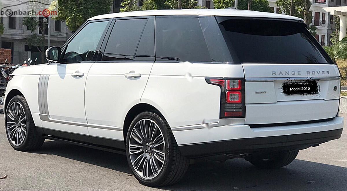 LandRover   2014 - Bán xe cũ LandRover Range Rover HSE 3.0 sản xuất 2014, màu trắng, xe nhập