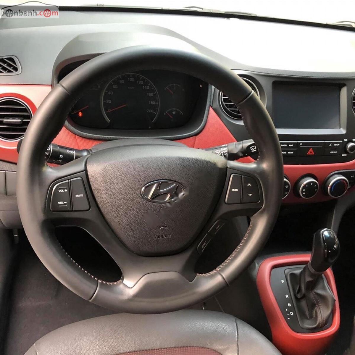 Hyundai Grand i10   1.2 AT 2019 - Bán Hyundai Grand i10 1.2 sx 2019, màu xám, nhập khẩu