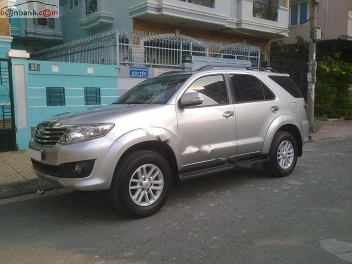 Toyota Fortuner 2013 - Bán Toyota Fortuner AT 2013, màu bạc chính chủ