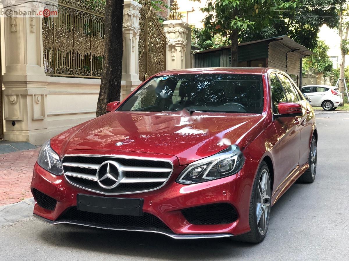 Mercedes-Benz E class 2015 - Bán xe Mercedes E 250 AMG 2015, màu đỏ chính chủ