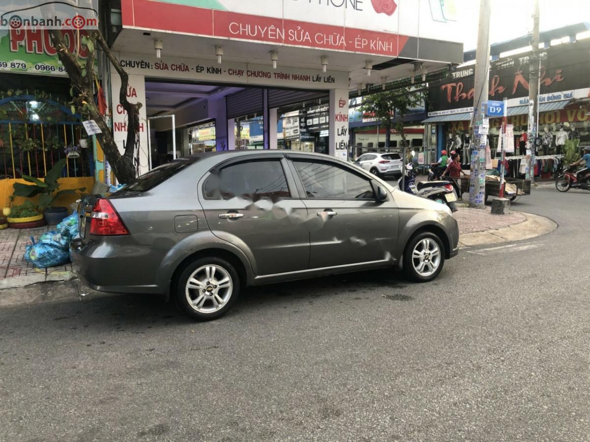 Chevrolet Aveo 2014 - Cần bán Chevrolet Aveo 2014, màu xanh xám xe nguyên bản