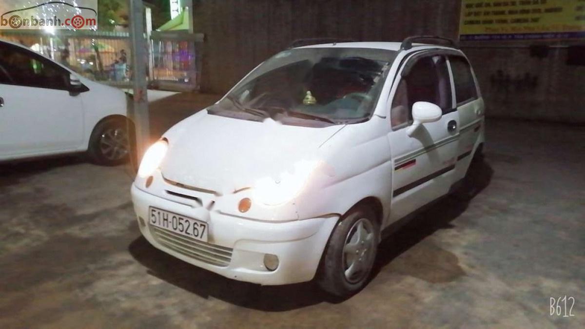 Daewoo Matiz 2008 - Bán ô tô Daewoo Matiz đời 2008, màu trắng xe còn mới