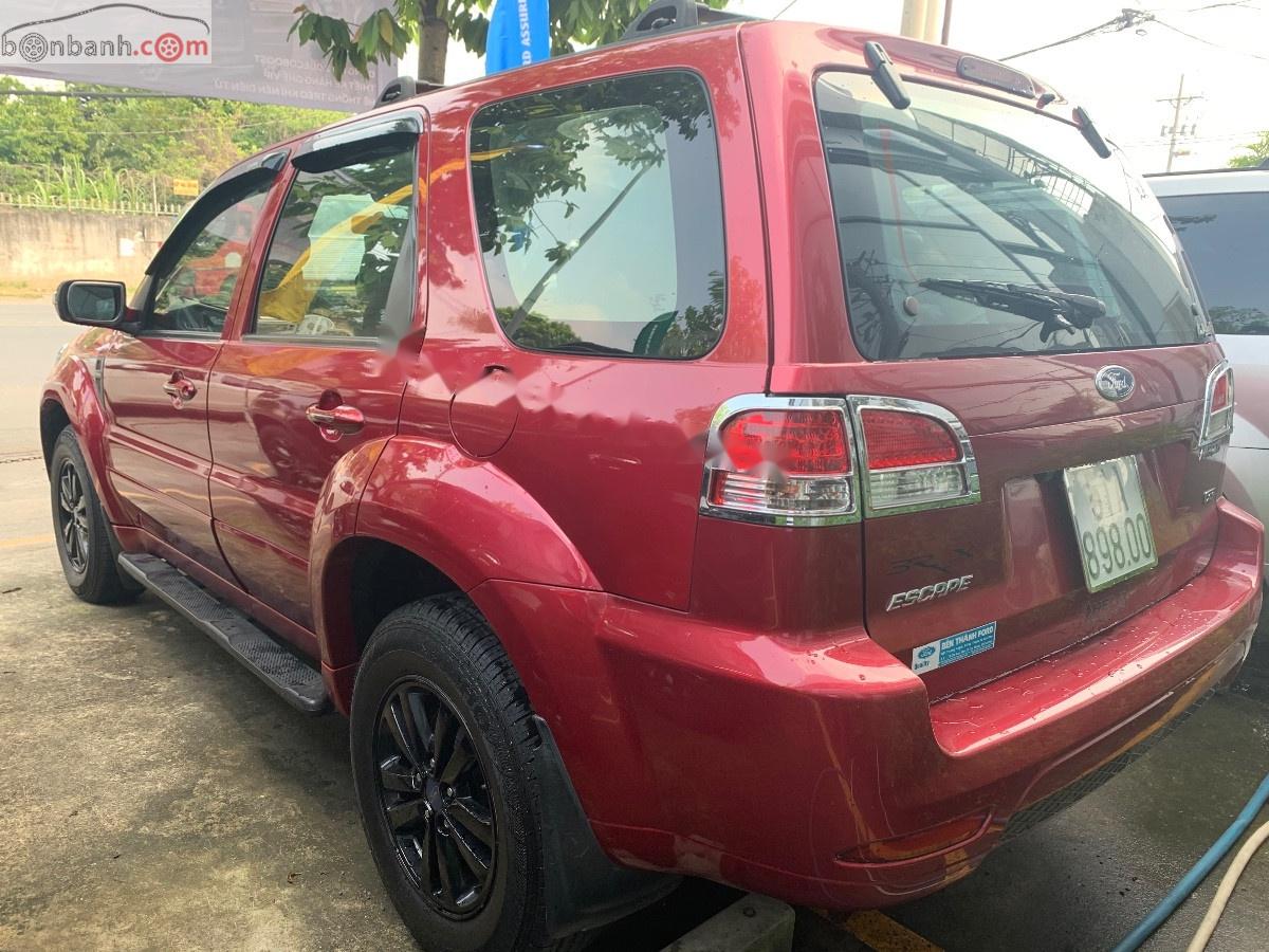 Ford Escape   2010 - Cần bán gấp xe cũ Ford Escape XLS AT 2010, màu đỏ