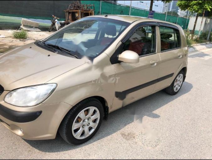 Hyundai Getz 2010 - Cần bán Hyundai Getz sản xuất 2010, màu vàng, nhập khẩu