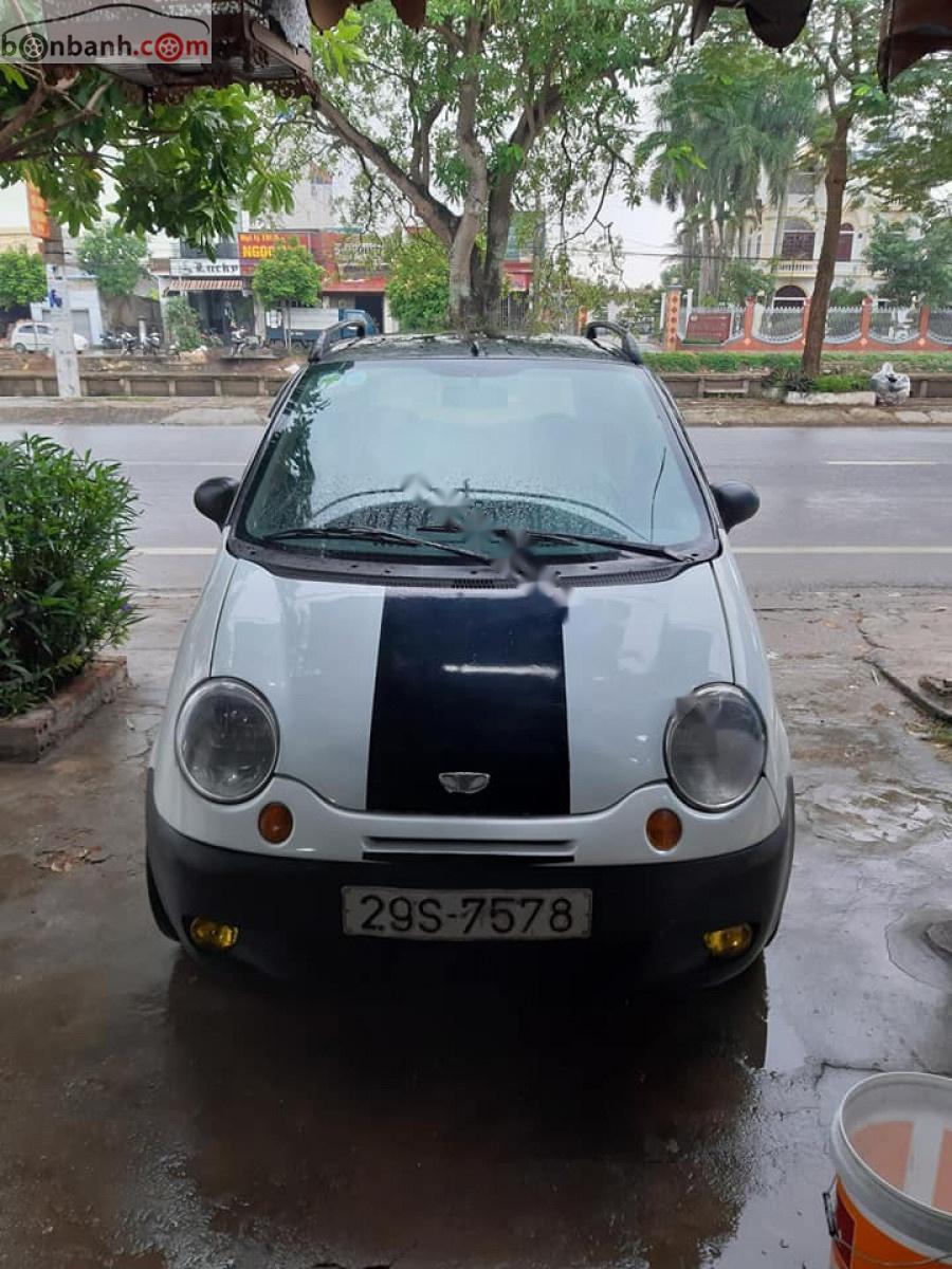 Daewoo Matiz 2003 - Bán Daewoo Matiz sản xuất 2003, màu trắng, 50 triệu