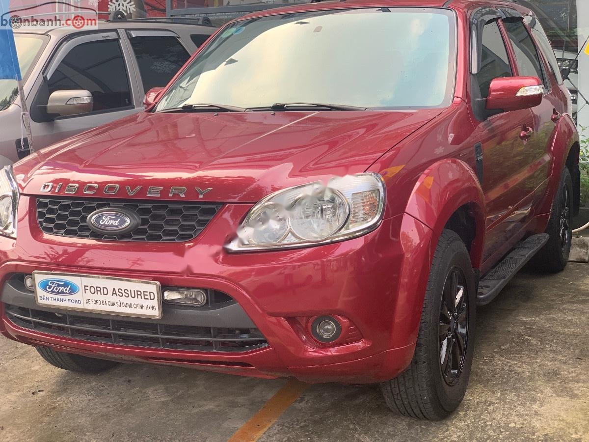 Ford Escape   2010 - Cần bán gấp xe cũ Ford Escape XLS AT 2010, màu đỏ