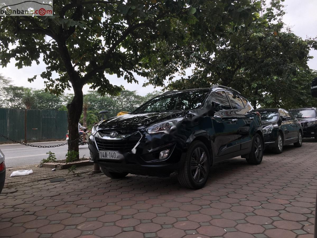 Hyundai Tucson   2013 - Bán Hyundai Tucson 2.4 Limited đời 2013, màu đen, nhập khẩu Hàn Quốc 