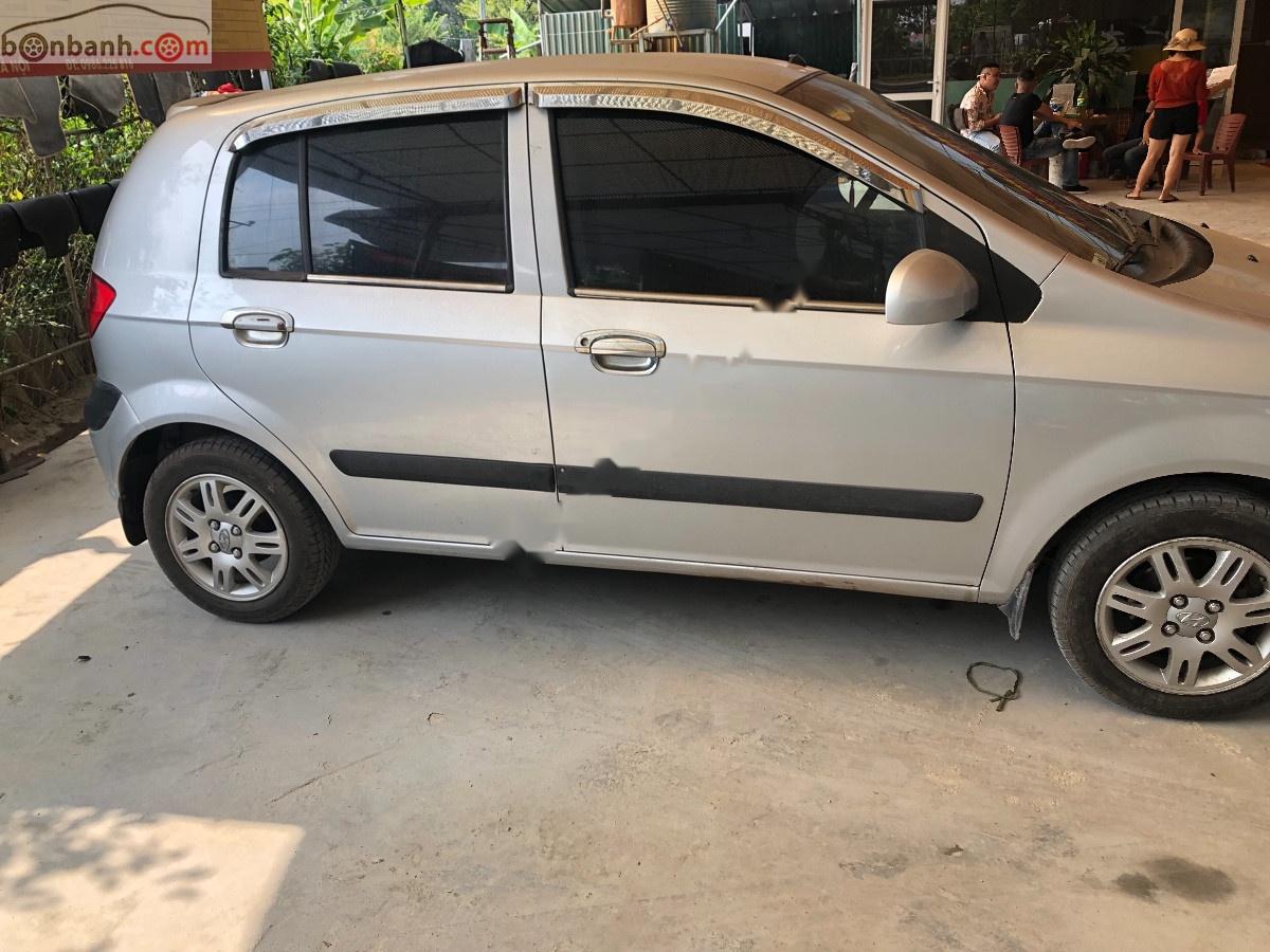 Hyundai Getz 2010 - Bán Hyundai Getz 1.1 MT sản xuất 2010, màu bạc, xe nhập số sàn, 179tr