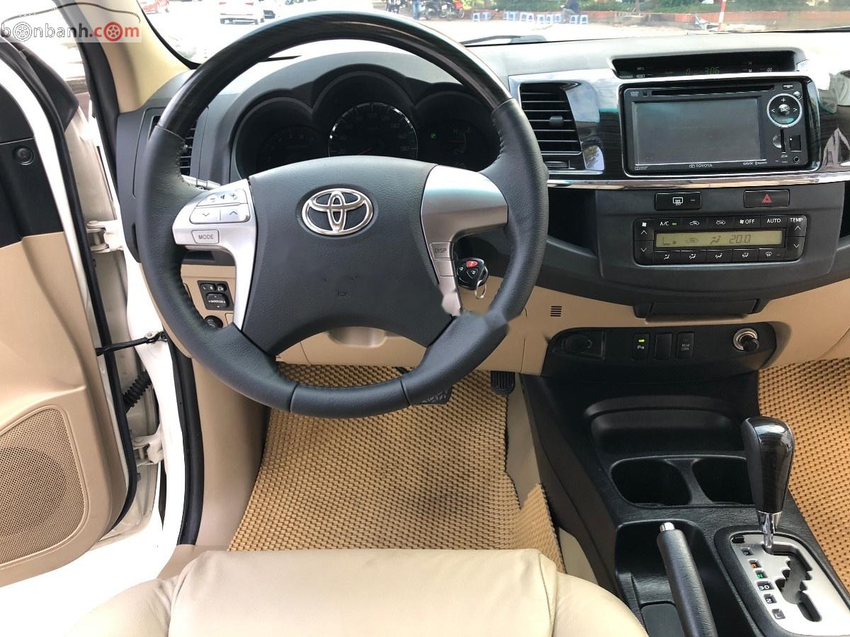 Toyota Fortuner   2015 - Bán Toyota Fortuner TRD Sportivo 4x2 AT năm sản xuất 2015, màu trắng 