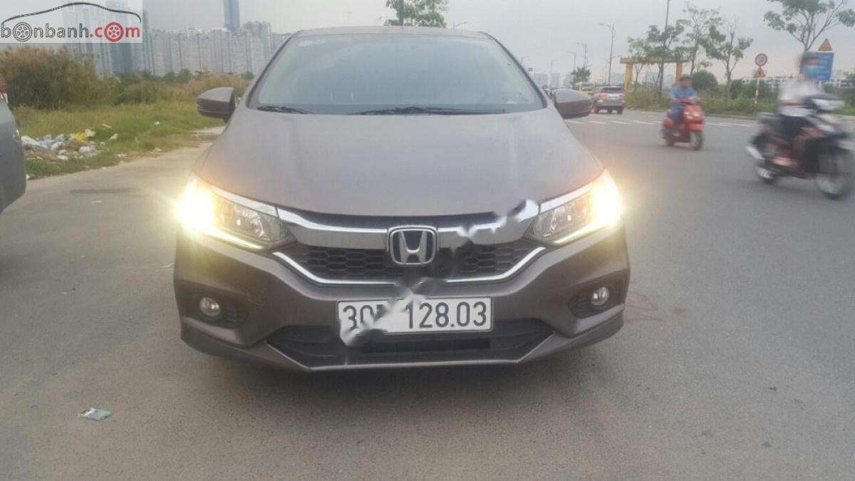 Honda City 2018 - Bán Honda City 1.5CVT năm sản xuất 2018, màu xám chính chủ, giá tốt