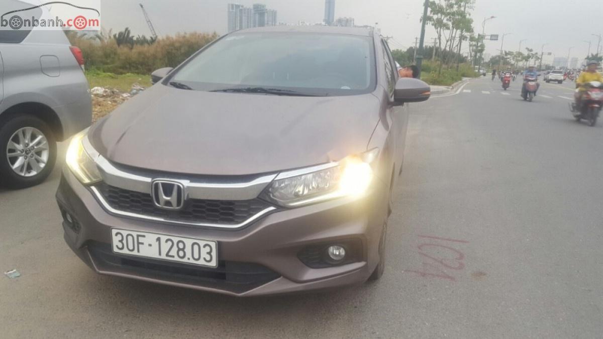 Honda City 2018 - Bán Honda City 1.5CVT năm sản xuất 2018, màu xám chính chủ, giá tốt