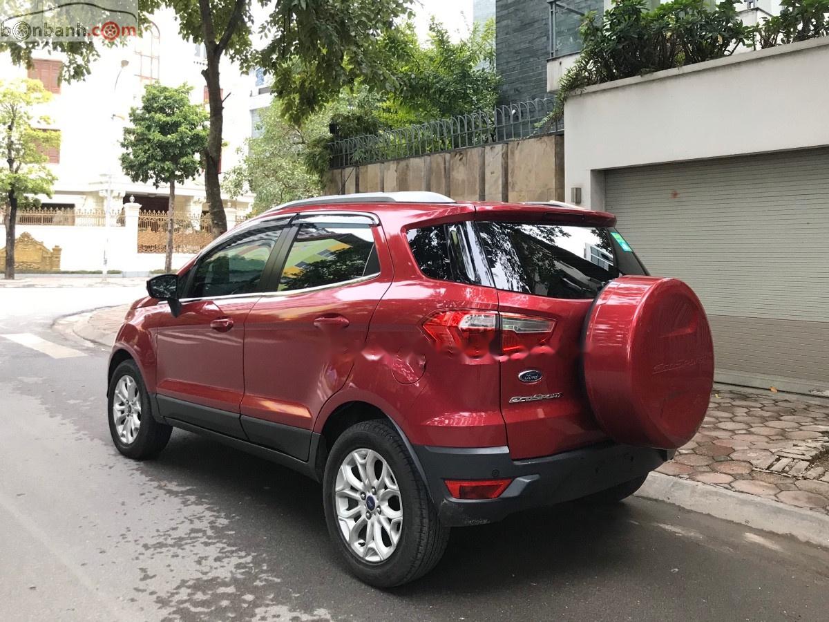 Ford EcoSport   2016 - Bán Ford EcoSport Titanium 1.5L AT 2016, màu đỏ, 505 triệu