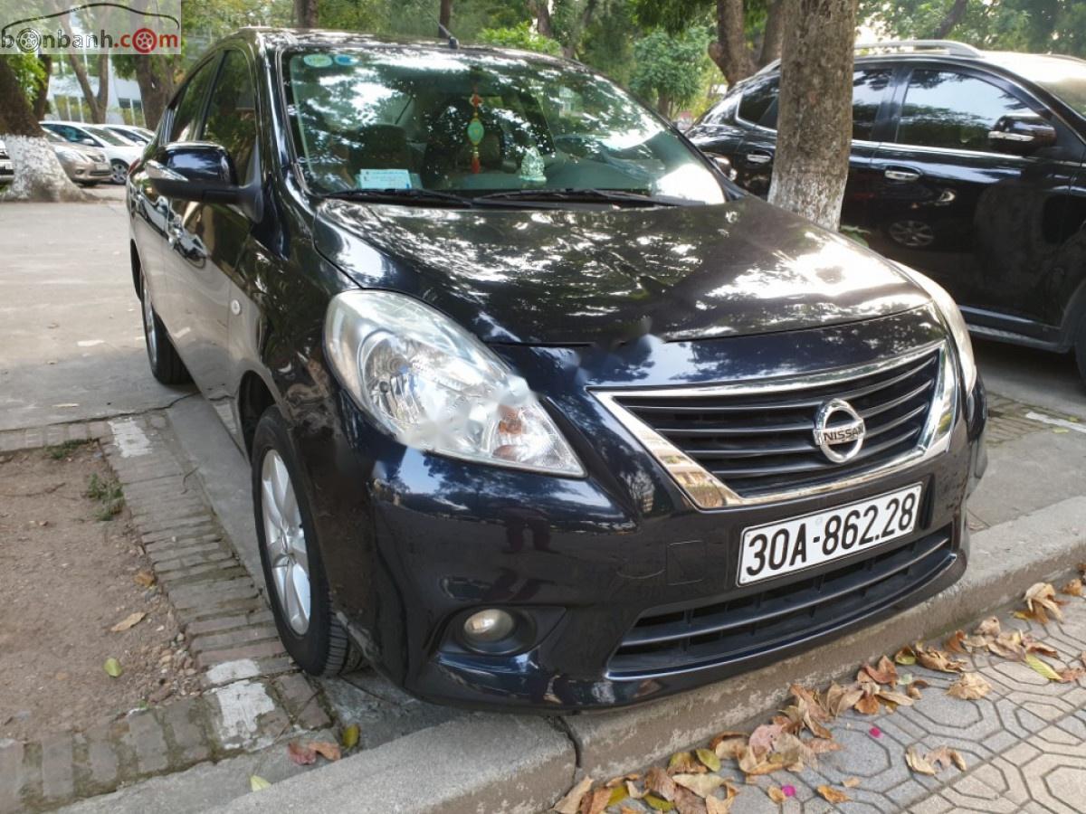 Nissan Sunny XV 2013 - Cần bán gấp Nissan Sunny XV 2013, màu đen số tự động giá cạnh tranh