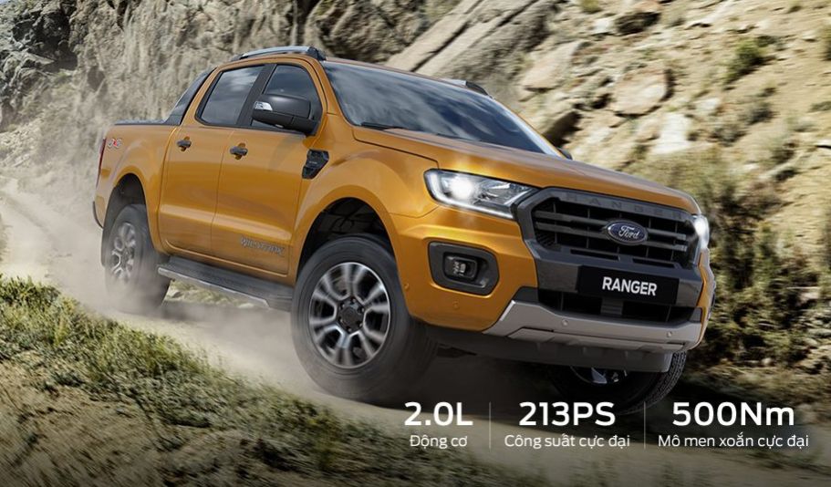 Ford Ranger XLS AT, XLS MT, Wildtrak 2019 - Bán ô tô Ford Ranger năm 2019, màu nâu vàng, nhập khẩu nguyên chiếc, giá chỉ 650 triệu
