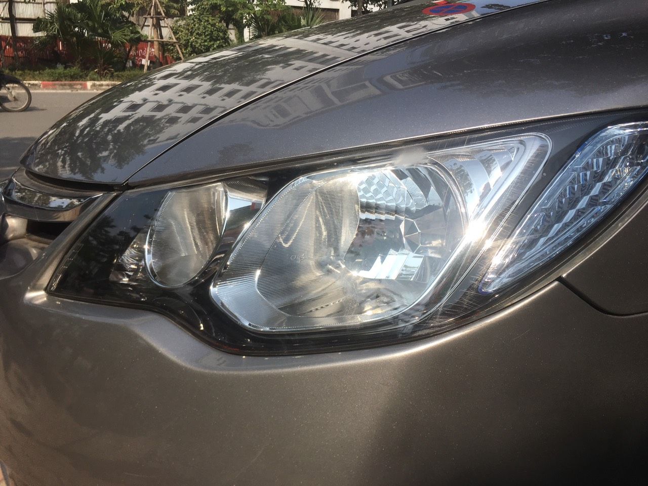 Honda Civic 2007 - Cần bán xe Honda Civic 1.8 MT đời 2007, màu xám