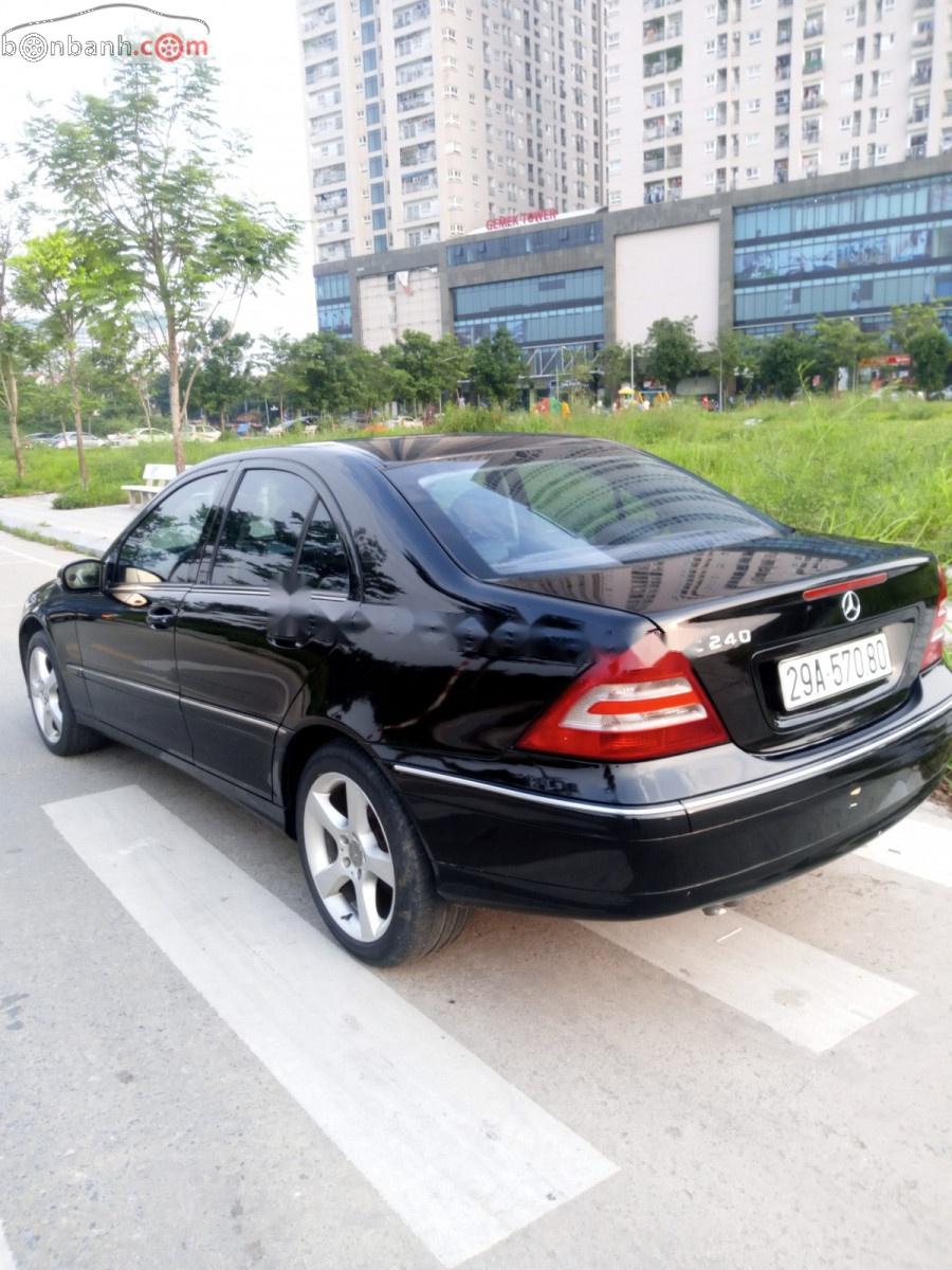 Mercedes-Benz C class  C240 Avantgarde 2006 - Cần bán xe Mercedes C240 sản xuất năm 2006, màu đen, nhập khẩu