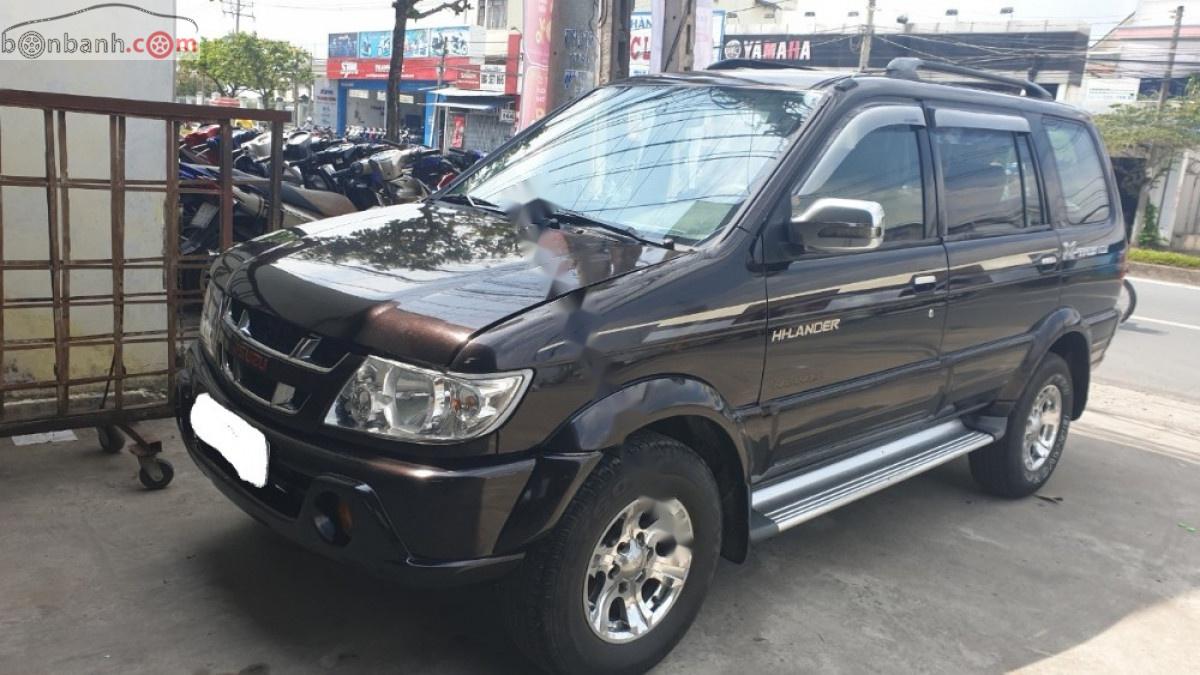 Isuzu Hi lander 2.5 MT 2005 - Cần bán Isuzu Hi lander 2.5 MT sản xuất năm 2005, màu đen xe gia đình, 228 triệu