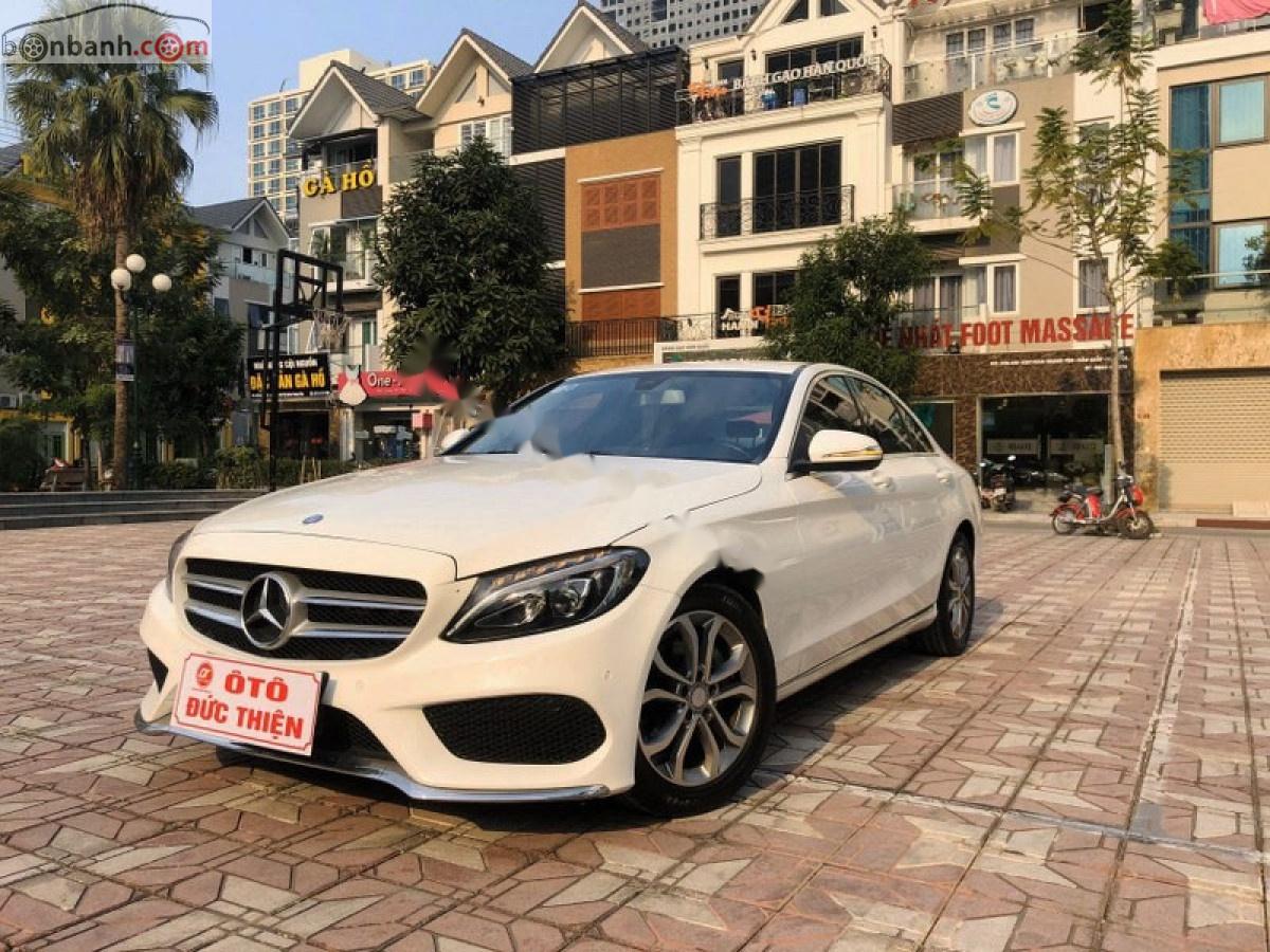 Mercedes-Benz C class  C200 2015 - Bán Mercedes C200 sản xuất năm 2015, màu trắng, chính chủ